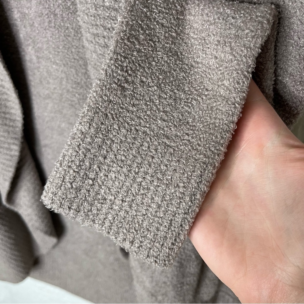 BAREFOOT DREAMS Cozy Lite Circle Cardigan Taupe Size XS/S - Picture 9 of 13